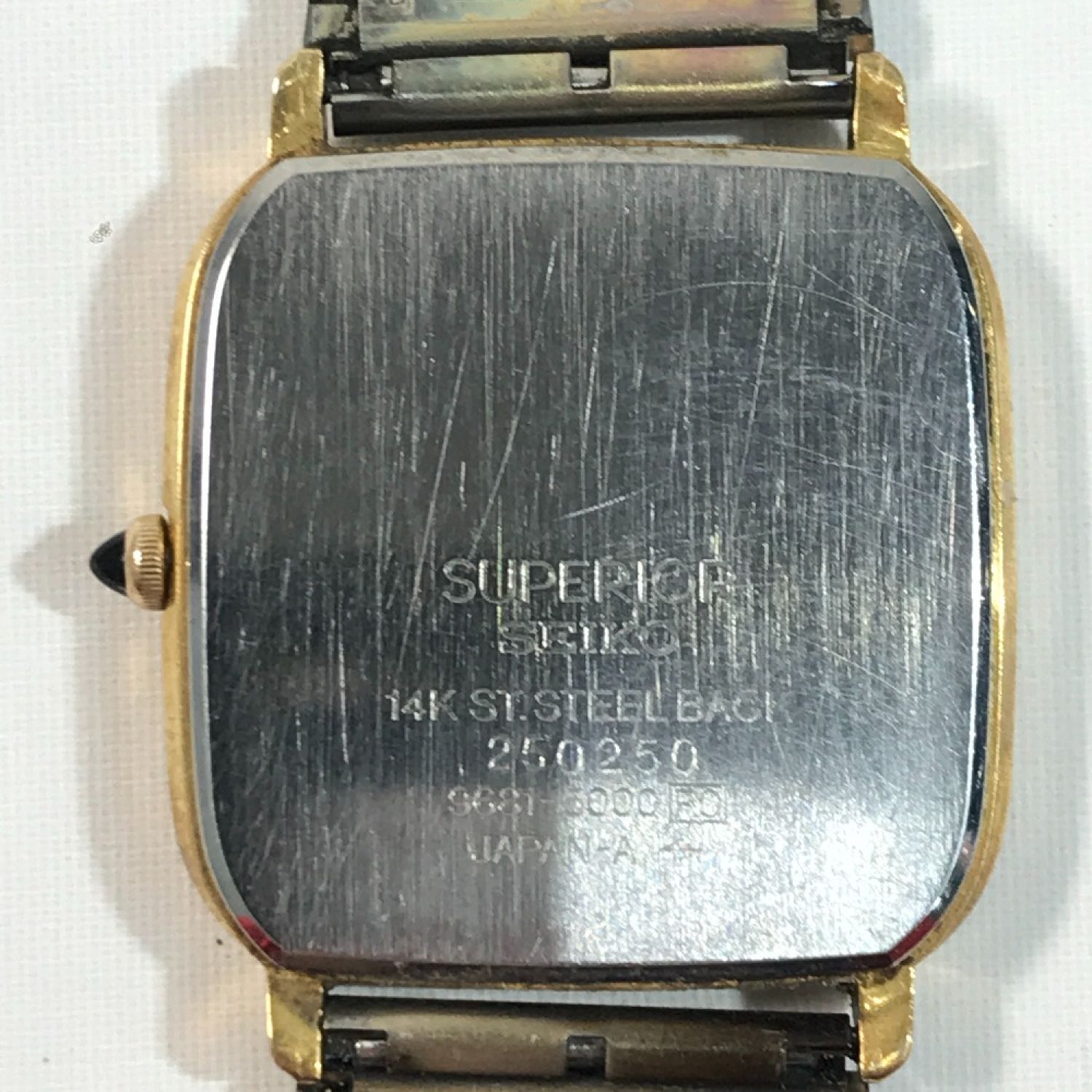 中古】◎◎ SEIKO セイコー SUPERIOR スーペリア クオーツ 9681-5000