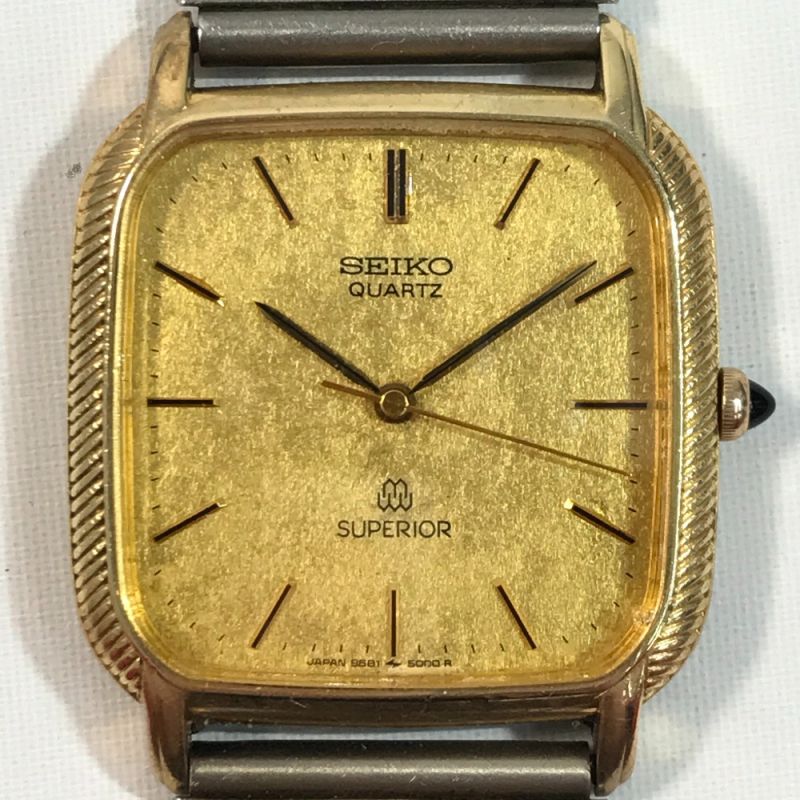 腕時計SEIKO セイコー スーペリア 9681-5000 腕時計 14K クオーツ
