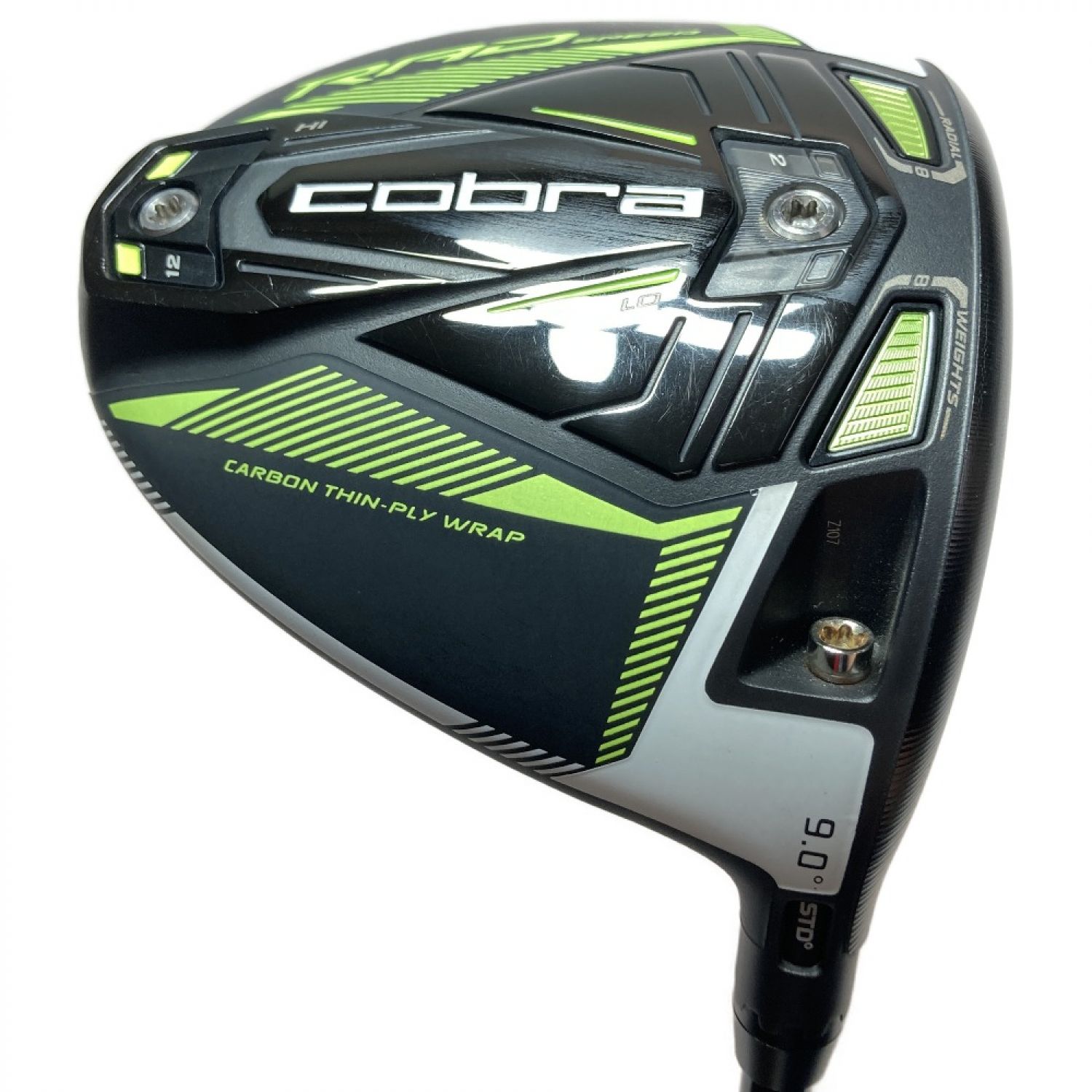 中古】 Cobra Golf コブラゴルフ RAD SPEED 9° 1W ドライバー HZRDUS