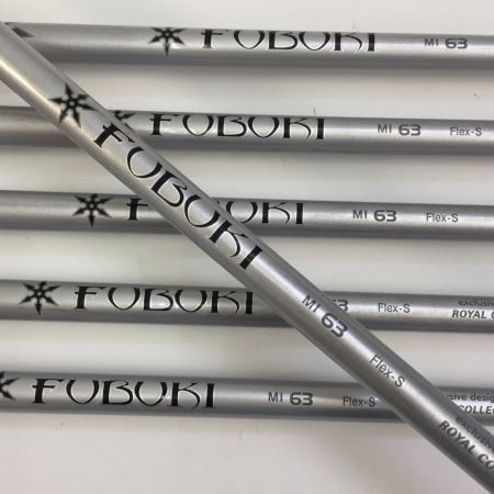 ROYAL COLLECTION ロイヤルコレクション SFD FORGED 5-9.P 6本 アイアン セット FUBUKI MI 63 S Cランク