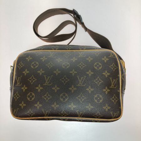  LOUIS VUITTON ルイヴィトン モノグラム リポーターPM ショルダーバッグ M45254 ブラウン