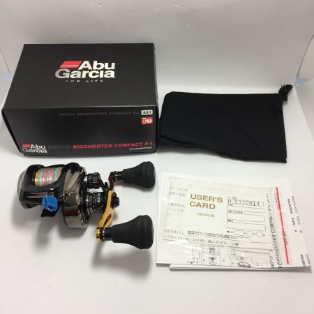  Abu Garcia アブガルシア REVO BIGSHOOTER COMPACT  レボ ビッグシューター コンパクト 8-L 左巻