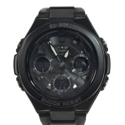 ◎◎ CASIO カシオ Baby-G デジアナ 電波ソーラー MSG-W100G メンズ 腕時計 本体のみ Cランク
