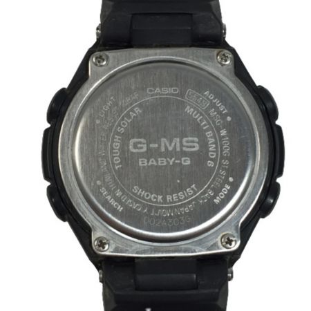 CASIO カシオ Baby-G デジアナ 電波ソーラー MSG-W100G メンズ 腕時計 本体のみ