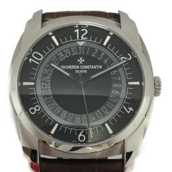 ◎◎ VACHERON CONSTANTIN バシュロンコンスタンタン ケ・ド・リル 自動巻 レザー ブラック 4500S Aランク