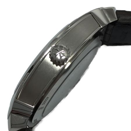  VACHERON CONSTANTIN バシュロンコンスタンタン ケ・ド・リル 自動巻 レザー ブラック 4500S