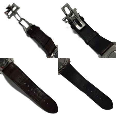  VACHERON CONSTANTIN バシュロンコンスタンタン ケ・ド・リル 自動巻 レザー ブラック 4500S