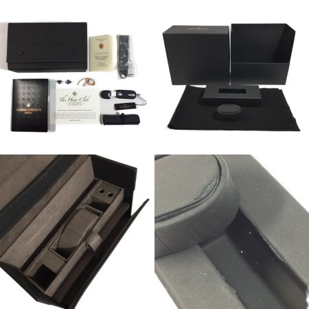  VACHERON CONSTANTIN バシュロンコンスタンタン ケ・ド・リル 自動巻 レザー ブラック 4500S