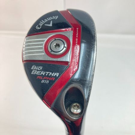  Callaway キャロウェイ BIG BERTHA ALPHA 815 20° UT 950GH S カバーなし