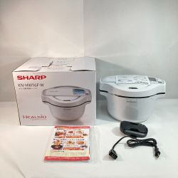 ◎◎ SHARP シャープ  水なし自動調理器 HEALSIO ヘルシオ ホットクック KN-HW16F-W ホワイト 開封済み Sランク