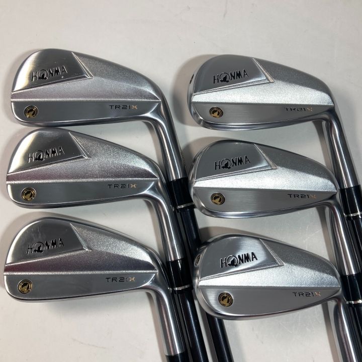 HONMA ホンマ ツアーワールド TR21X 5-10 6本 アイアンセット TR21X VIZARD IB-WF 85  S｜中古｜なんでもリサイクルビッグバン