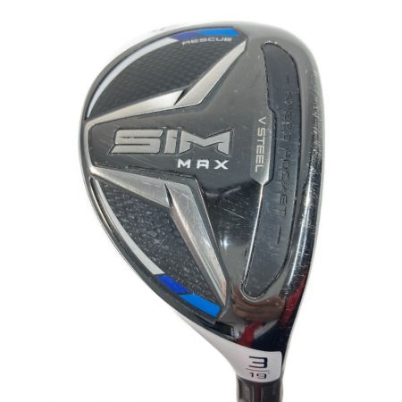  TaylorMade テーラーメイド SIM MAX シムマックス 19° 3UT ユーティリティ MCH 100 X カバーなし