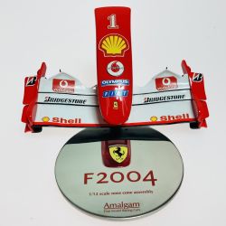 ◎◎ Amalgam Ferrari フェラーリ ノーズコーン F2004 破損有 現状渡し品 Cランク