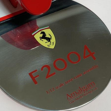  Amalgam Ferrari フェラーリ ノーズコーン F2004 破損有 現状渡し品
