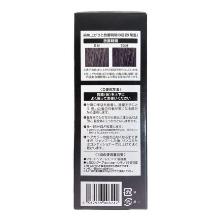  ECLAT ヘアボーテ エクラ ボタニカル エアカラーフォーム ナチュラルブラック 80g 白髪用 白髪染め