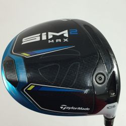 ◎◎ TaylorMade テーラーメイド SIM2 MAX 1W 10.5° ドライバー TENSEI テンセイ ブルー TM50 S ヘッドカバー付 Cランク