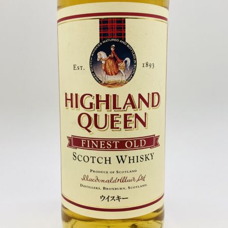   HIGHLAND QUEEN 1893 ハイランドクイーン 43% 750ml スコッチ ウイスキー 未開栓