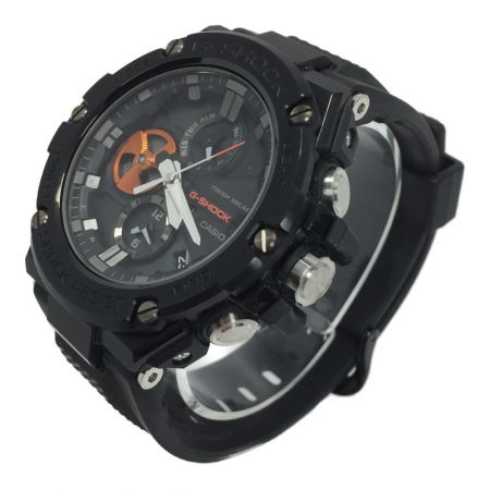  CASIO カシオ G-SHOCK ジーショック 電波ソーラー メンズ 腕時計 GST-B100 黒文字盤