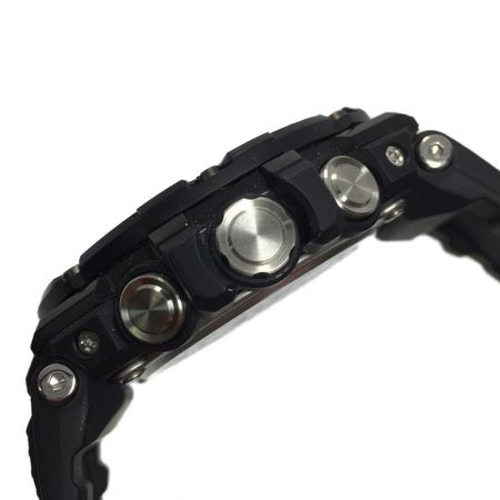  CASIO カシオ G-SHOCK ジーショック 電波ソーラー メンズ 腕時計 GST-B100 黒文字盤