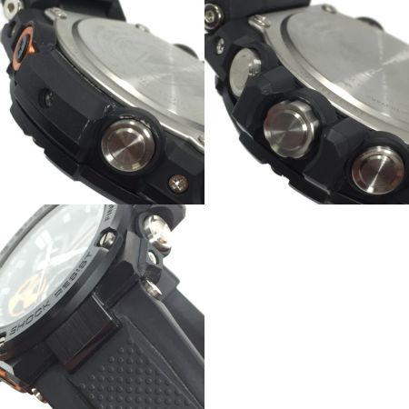  CASIO カシオ G-SHOCK ジーショック 電波ソーラー メンズ 腕時計 GST-B100 黒文字盤