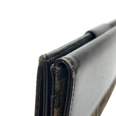  FENDI フェンディ ズッカ 長財布 2368-8M0032/016 ブラウン 長札入れ 2つ折り