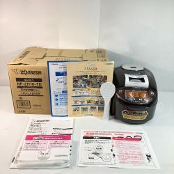 ◎◎ 象印 ZOJIRUSHI 圧力IH炊飯ジャー 極め炊き ダークブラウン NP-ZH10-TD 炊飯器 Sランク