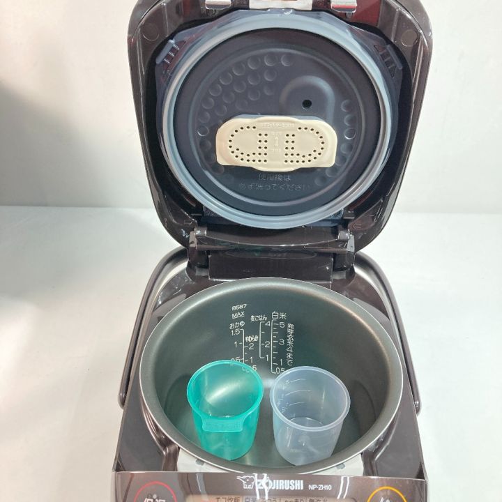 象印 ZOJIRUSHI 圧力IH炊飯ジャー 極め炊き ダークブラウン NP-ZH10-TD 炊飯器｜中古｜なんでもリサイクルビッグバン