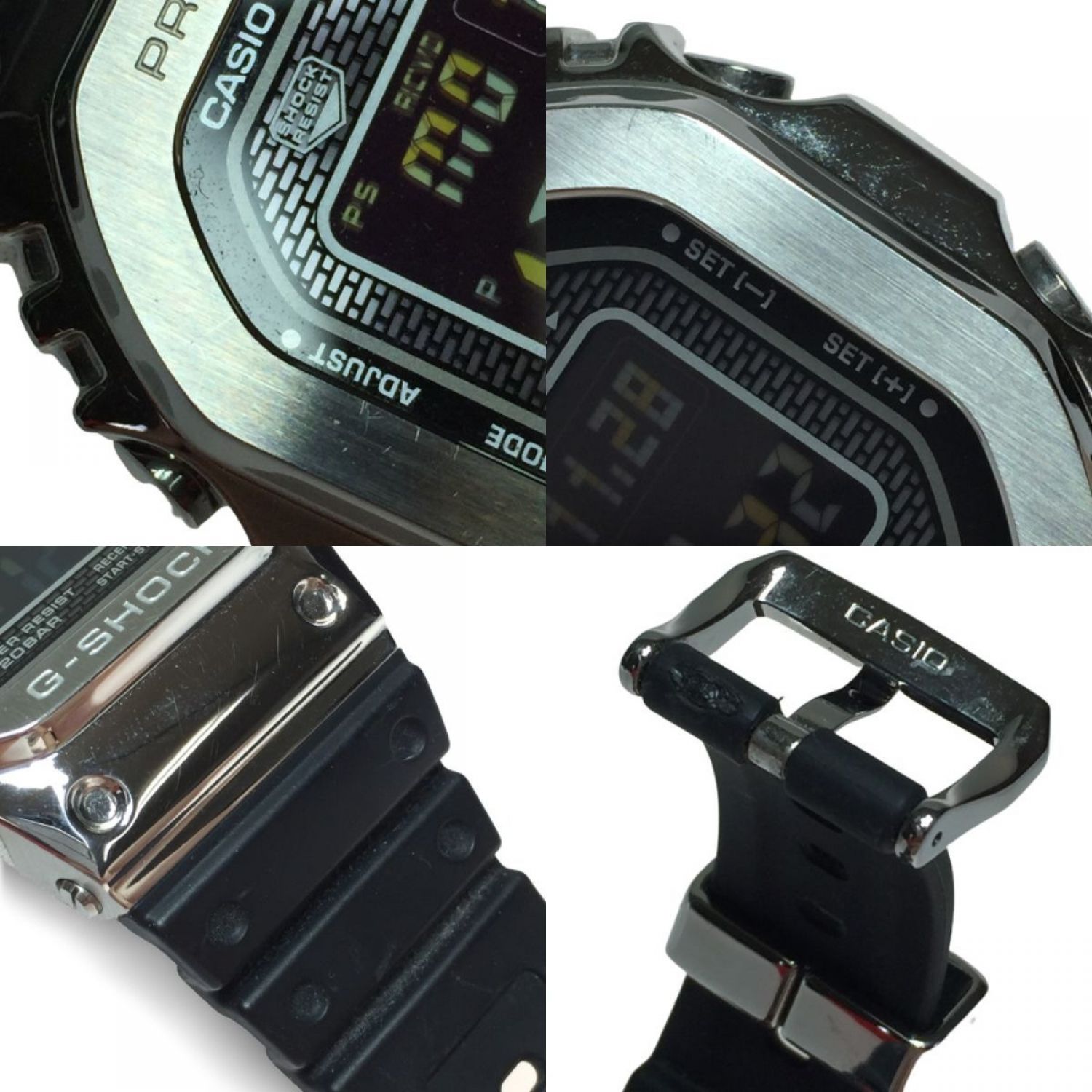中古】 CASIO カシオ G-SHOCK 電波ソーラー メンズ 腕時計 GMW-B5000-1JF Bluetooth対応  Bランク｜総合リサイクルショップ なんでもリサイクルビッグバン オンラインストア
