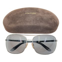◎◎ TOM FORD トムフォード サングラス John TF34 ブラック x シルバー 63□14 130 ケース付き Bランク
