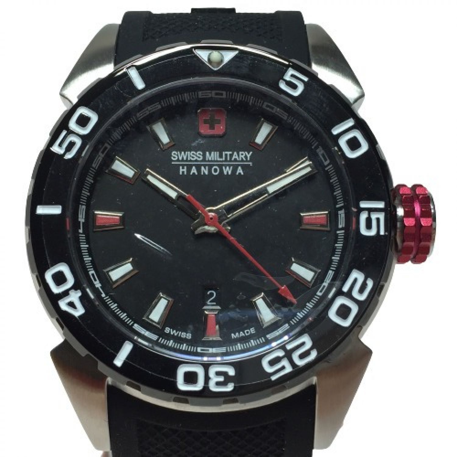 中古】 SWISS MILITARY SCUBA DIVER スキューバ ダイバー ML-462