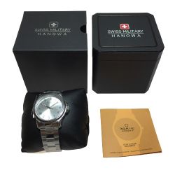 ◎◎ SWISS MILITARY HANOWA ハノワ メンズ 腕時計 クォーツ ML-365 Aランク