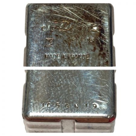  S.T.Dupont エステーデュポン ガスライター シルバー 現状渡し