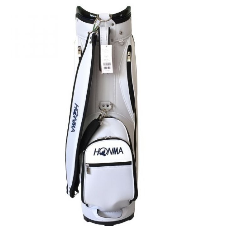 HONMA ホンマ キャディバッグ 9型 5分割 3.1kg CB-12213 ホワイト/ネイビー｜中古｜なんでもリサイクルビッグバン