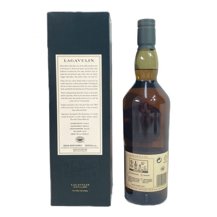 LAGAVULIN ラガヴーリン 16年 43％ 700ml 箱付き シングルモルト スコッチウイスキー スコットランド アイラ  未開栓｜中古｜なんでもリサイクルビッグバン