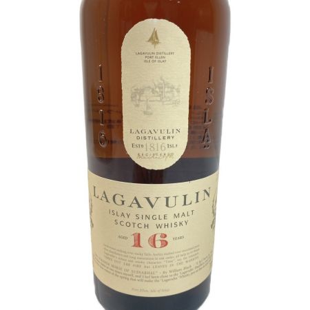  LAGAVULIN ラガヴーリン 16年 43％ 700ml 箱付き シングルモルト スコッチウイスキー スコットランド アイラ 未開栓
