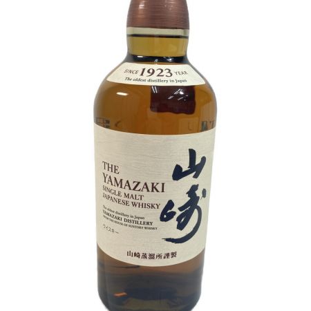 【北海道内限定発送】 YAMAZAKI 山崎/サントリー シングルモルトウイスキー 山崎 43％ 700ml 箱付き 未開栓