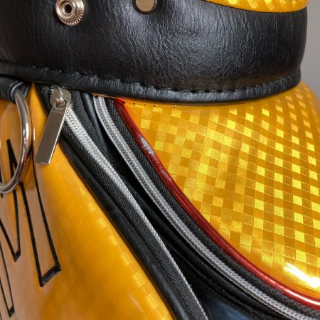  Disney ディズニー キャディバッグ 9型 4.2kg ブラック×イエロー