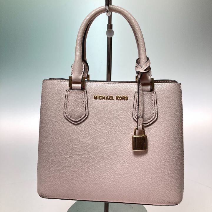 MICHAEL KORS マイケルコース 2WAYショルダーバッグ ハンドバッグ レディース NB-1802 ピンク｜中古｜なんでもリサイクルビッグバン