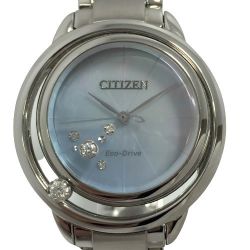 ◎◎ CITIZEN シチズン エル レディース 腕時計 エコドライブ B036-S112044 Aランク