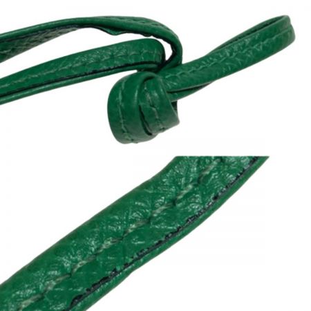  HERMES エルメス 超音波ホイッスル シルバー x グリーン ドッグホイッスル 犬笛