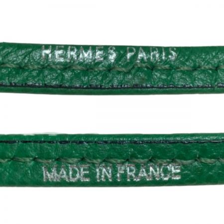  HERMES エルメス 超音波ホイッスル シルバー x グリーン ドッグホイッスル 犬笛