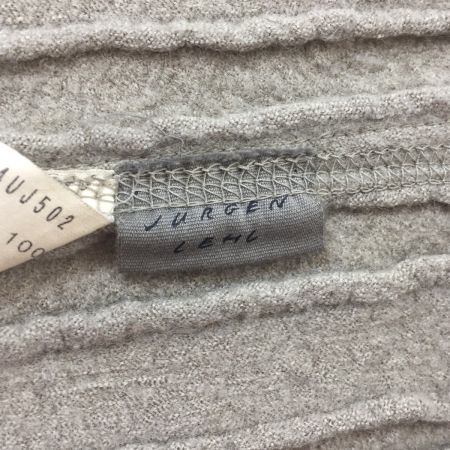  JURGEN LEHL ヨーガンレール フード付ウールロングコート 　Ⅿサイズ J0124UJ502 カーキ 中古品