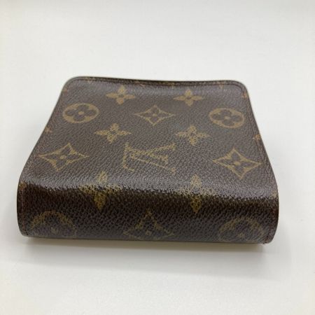  LOUIS VUITTON ルイヴィトン モノグラム コンパクトジップ 財布 2つ折り財布 M61667 ブラウン