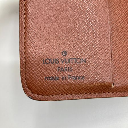  LOUIS VUITTON ルイヴィトン モノグラム コンパクトジップ 財布 2つ折り財布 M61667 ブラウン
