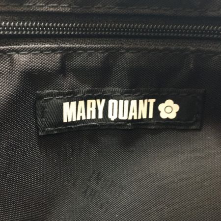  MARY QUANT マリークワント キルティングビッグデイジー2WAYバッグ レッド