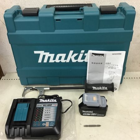  MAKITA マキタ 充電式ドライバドリル　充電器・充電池2個・ケース付 DF481D