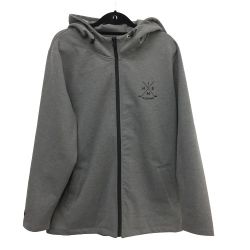 ◎◎  IRISHMAN アイリスマン サイドポケットフルジップパーカー グレー Bランク