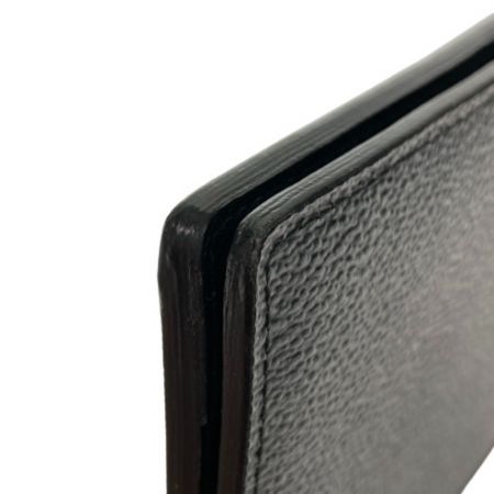  LOUIS VUITTON ルイヴィトン ダミエ・グラフィット ポルト・フォイユ・ミュルティプル N62663 ブラック 二つ折り財布 札入れ