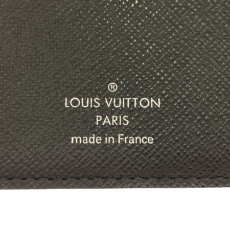  LOUIS VUITTON ルイヴィトン ダミエ・グラフィット ポルト・フォイユ・ミュルティプル N62663 ブラック 二つ折り財布 札入れ