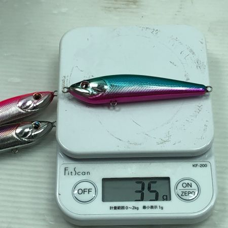  Lures Chemist ルアーズケミスト ハンドメイドルアー リザルト35 3個まとめ